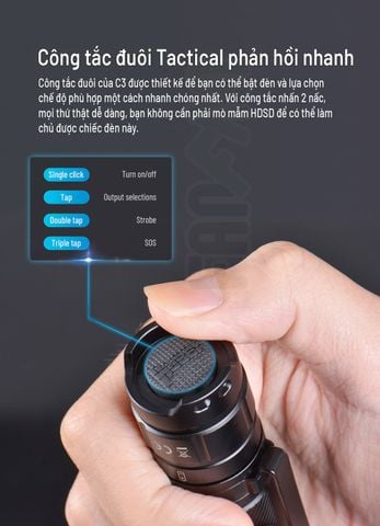 Wuben C3 đèn pin EDC đa năng