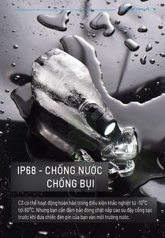 Wuben C3 đèn pin EDC đa năng