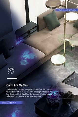 Wuben E19UV đèn UV bỏ túi 850mW dùng 2 pin AAA