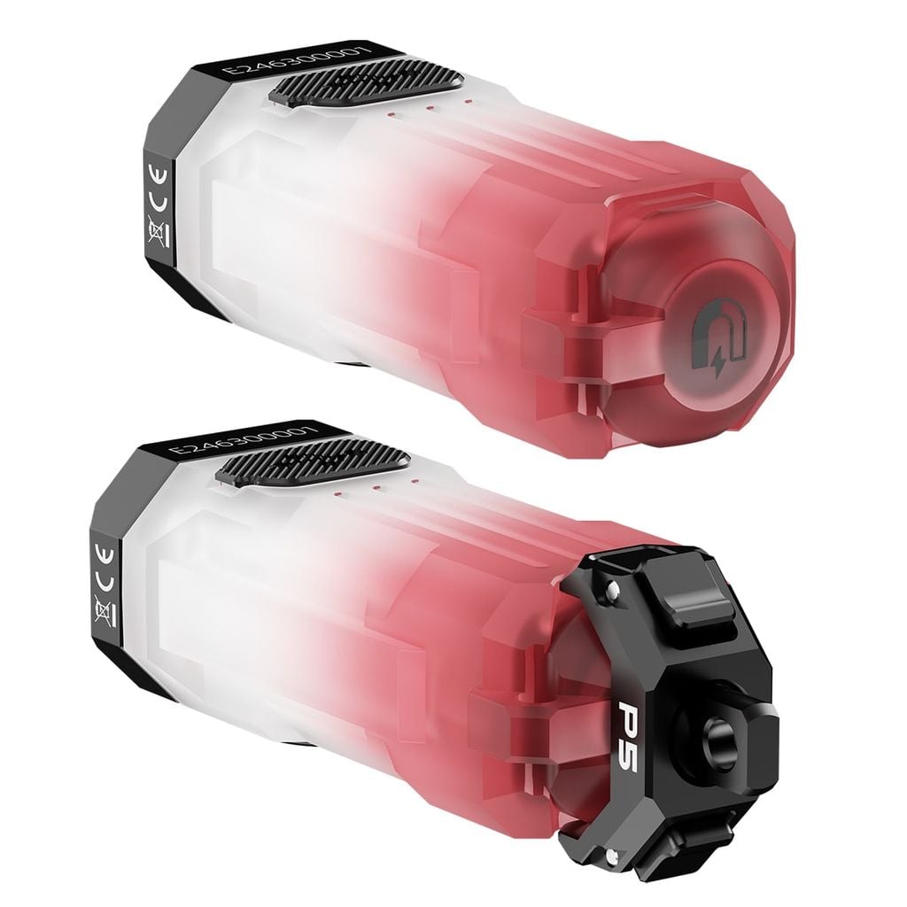 Wuben E2 Đèn pin EDC dây chuyền móc khóa 150LMs, chất liệu dạ quang