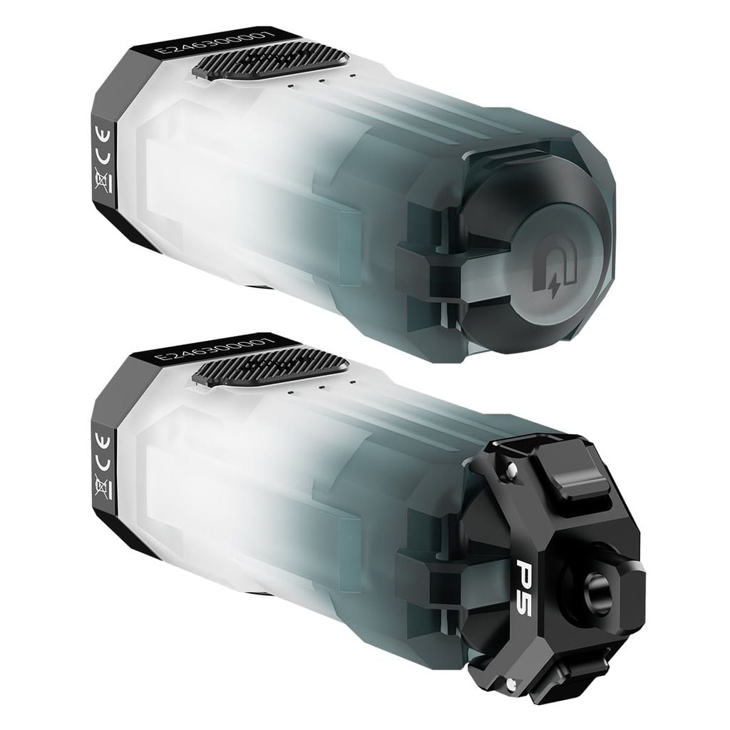 Wuben E2 Đèn pin EDC dây chuyền móc khóa 150LMs, chất liệu dạ quang