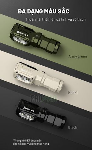 Wuben E7 Đèn pin EDC biến hình đa năng