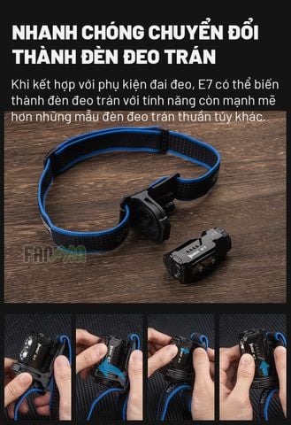 Wuben E7 Đèn pin EDC biến hình đa năng