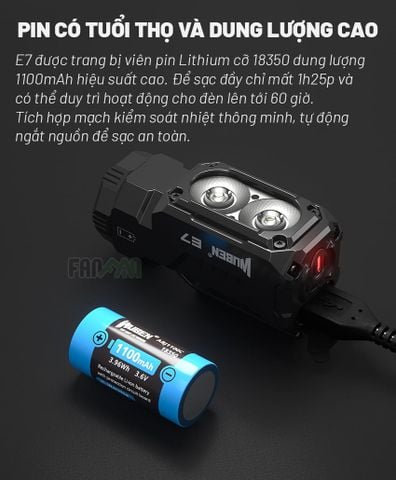 Wuben E7 Đèn pin EDC biến hình đa năng