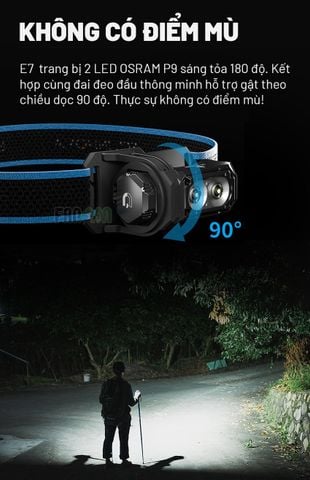 Wuben E7 Đèn pin EDC biến hình đa năng