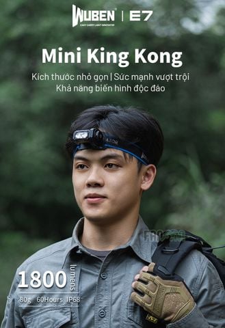 Wuben E7 Đèn pin EDC biến hình đa năng