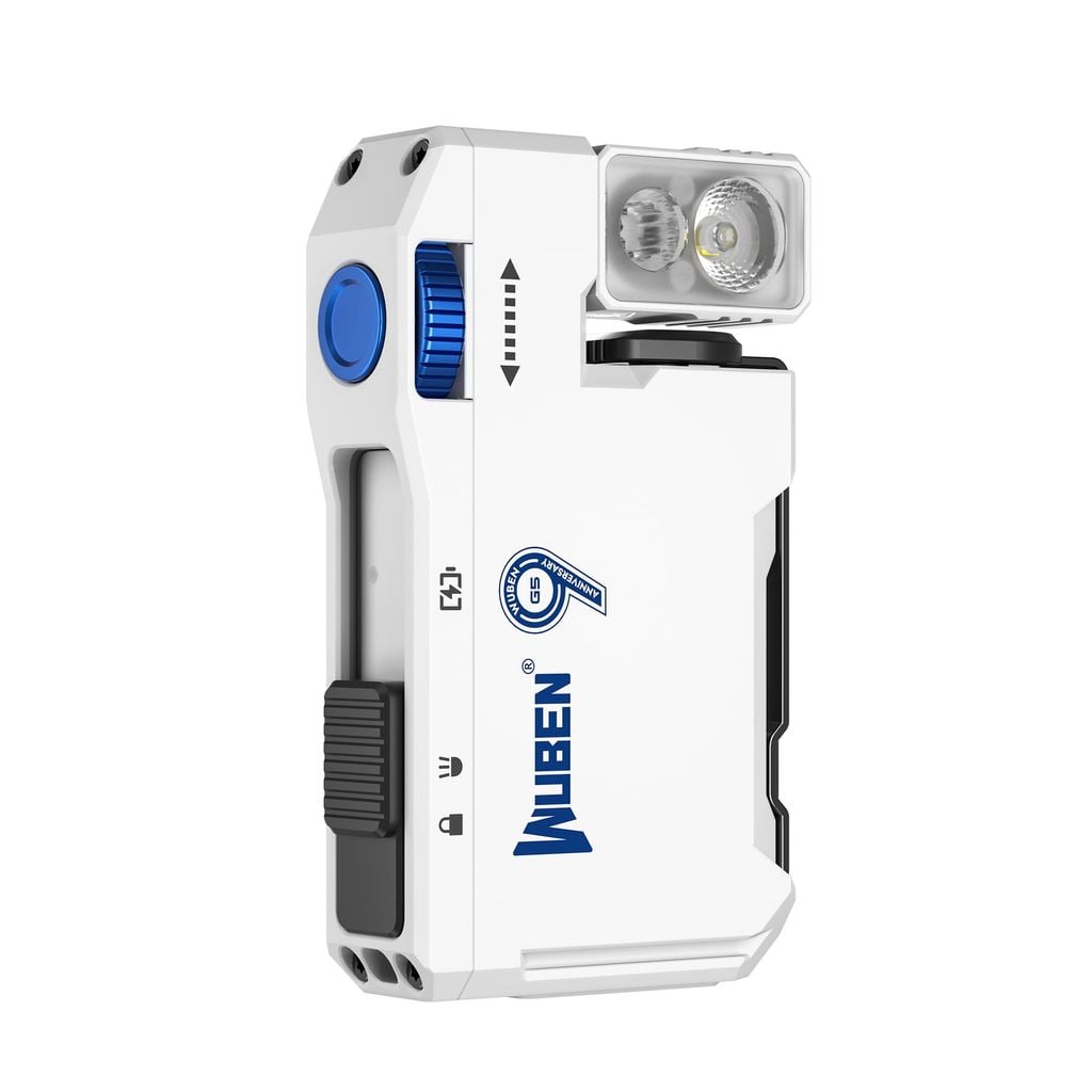 Wuben G5 đèn pin móc khóa xoay đầu đa năng