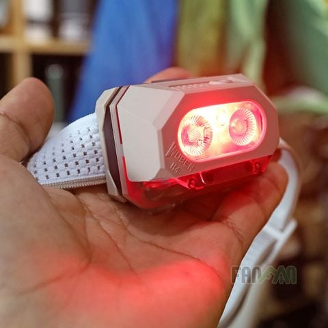 Wuben H4 Siêu đèn pin đội đầu chạy trail