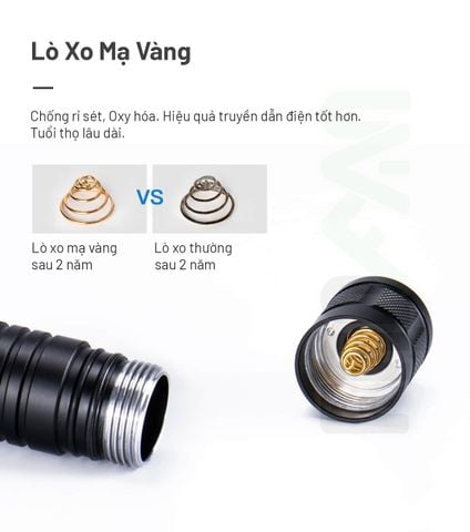 Wuben H8 đèn pin hiệu suất cao chiếu xa 1000m 1800LM (Deluxe kit)