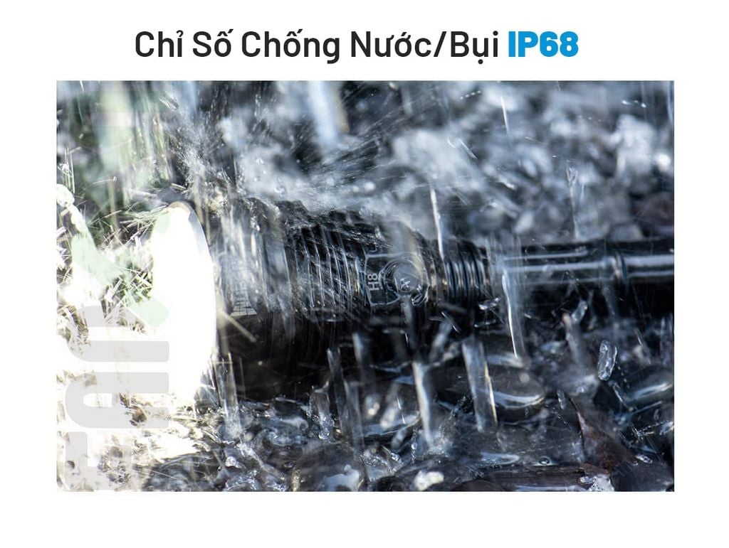 Wuben H8 đèn pin hiệu suất cao chiếu xa 1000m 1800LM (Deluxe kit)