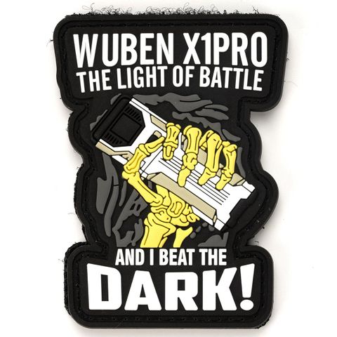 Wuben Patches Miếng patch xé dán velcro cho ba lô, túi xách EDC