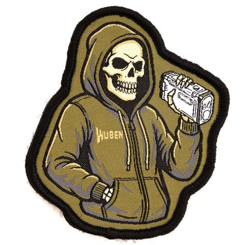 Wuben Patches Miếng patch xé dán velcro cho ba lô, túi xách EDC