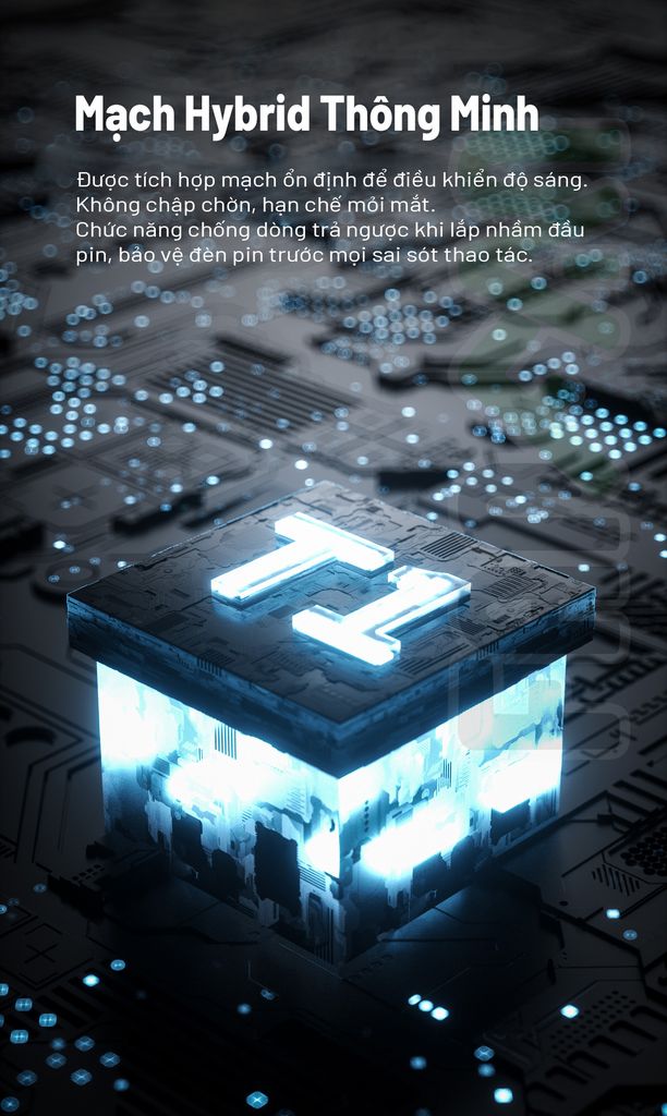 Wuben T1 Đèn pin Tactical tác chiến chuyên dụng