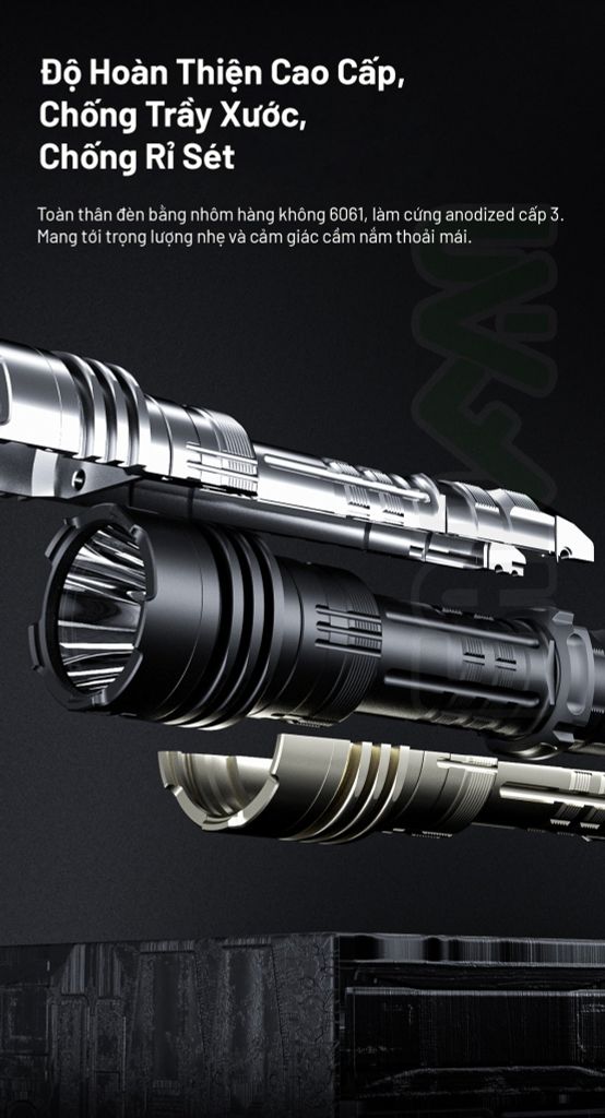 Wuben T1 Đèn pin Tactical tác chiến chuyên dụng