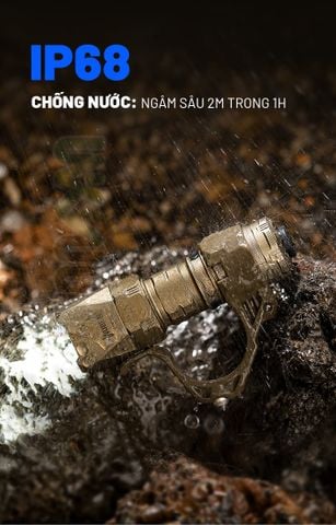Wuben T4 đèn pin tác chiến Tactical nhỏ gọn (Tặng kèm Tac-ring)