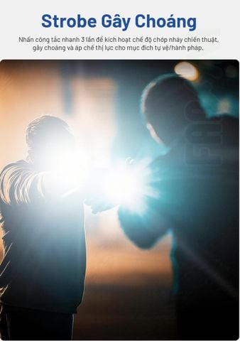 Wuben X1 Pro Đèn pin EDC công suất lớn 12,300Lumens