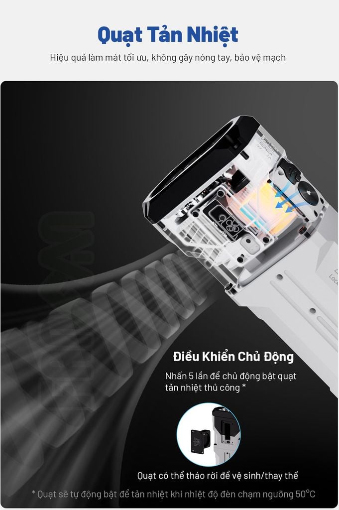 Wuben X1 Pro Đèn pin EDC công suất lớn 12,300Lumens