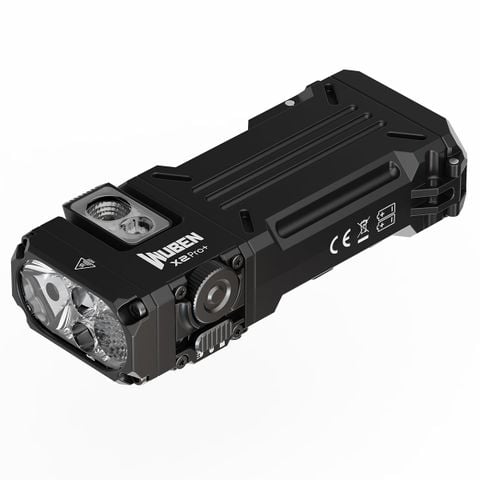 Wuben X2Pro+ Đèn pin EDC đa năng 1500Lumens 2 pin 14500 tháo rời