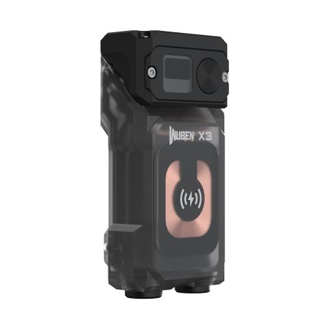 Wuben X3 Pro đèn pin EDC cú vọ xoay đầu đa năng kèm hộp sạc