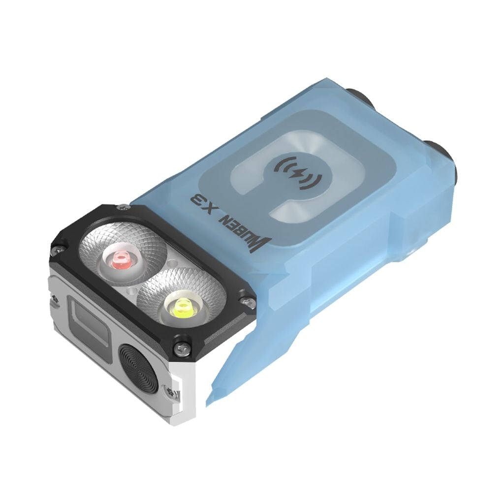 Wuben X3 Pro đèn pin EDC cú vọ xoay đầu đa năng kèm hộp sạc