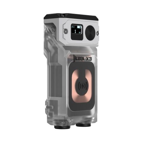 Wuben X3 Pro đèn pin EDC cú vọ xoay đầu đa năng kèm hộp sạc
