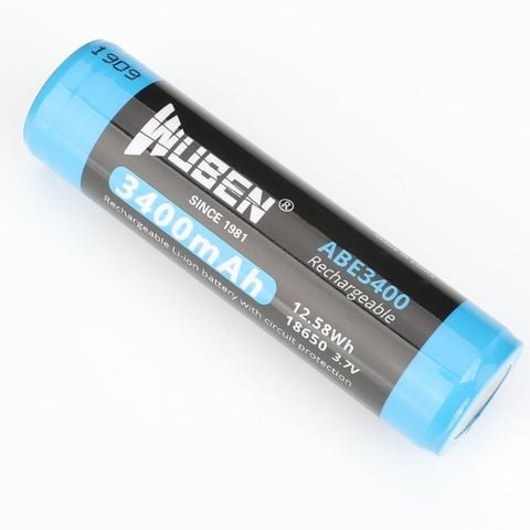Pin sạc cỡ 18650 - 2600mAh/3400mAh Wuben ABE Series