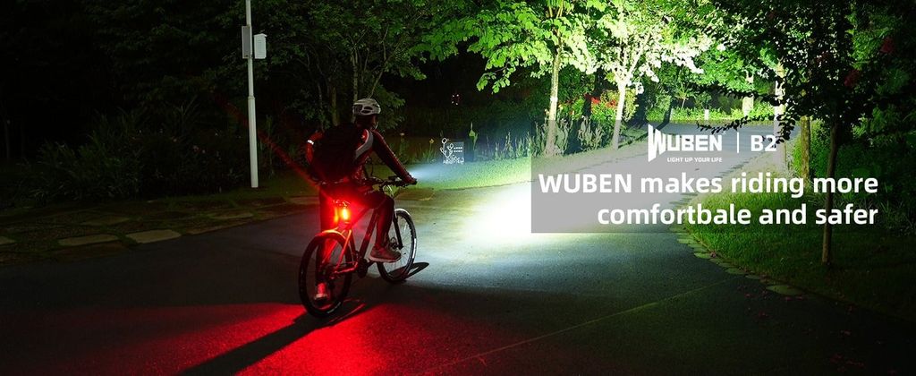 Wuben B2 Đèn pin xe đạp