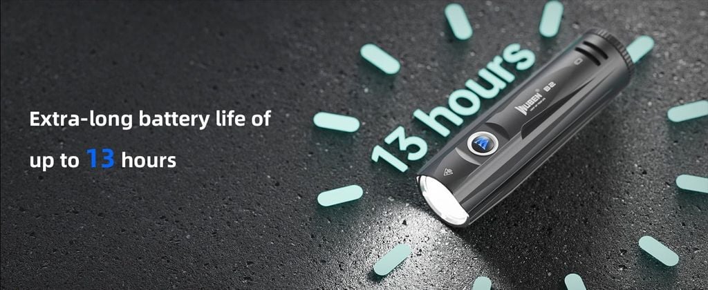 Wuben B2 Đèn pin xe đạp