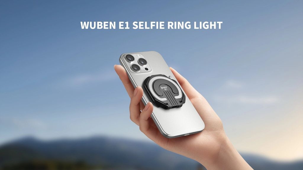Wuben E1 Đèn pin selfie cho điện thoại