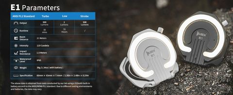 Wuben E1 Đèn pin selfie cho điện thoại