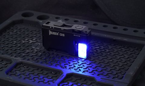 Wuben G5 đèn pin móc khóa xoay đầu đa năng