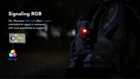 Wuben G5 đèn pin móc khóa xoay đầu đa năng