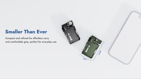 Wuben G5 đèn pin móc khóa xoay đầu đa năng