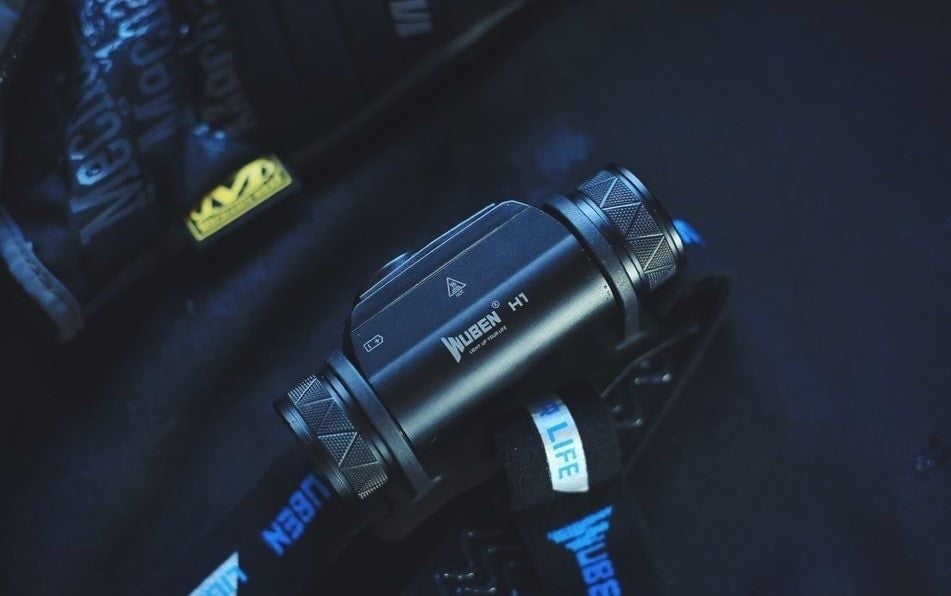 Wuben H1 đèn pin đội đầu đa năng pin sạc 18650 thay được