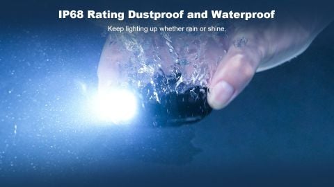 Wuben H5 Đèn đeo trán đa năng pin sạc 14500 thay được