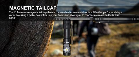 Wuben L1 đèn pin 2 kênh sáng đa năng