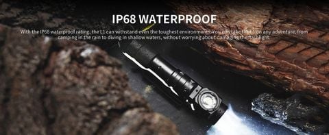 Wuben L1 đèn pin 2 kênh sáng đa năng