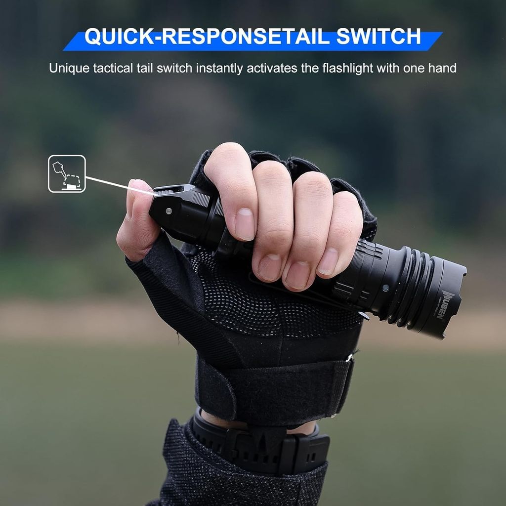 Wuben T1 Đèn pin Tactical tác chiến chuyên dụng