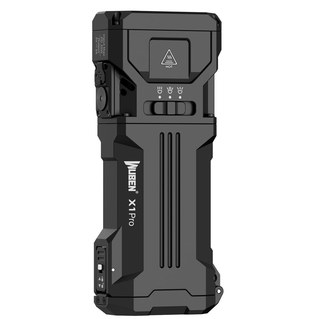 Wuben X1 Pro Đèn pin EDC công suất lớn 12,300Lumens
