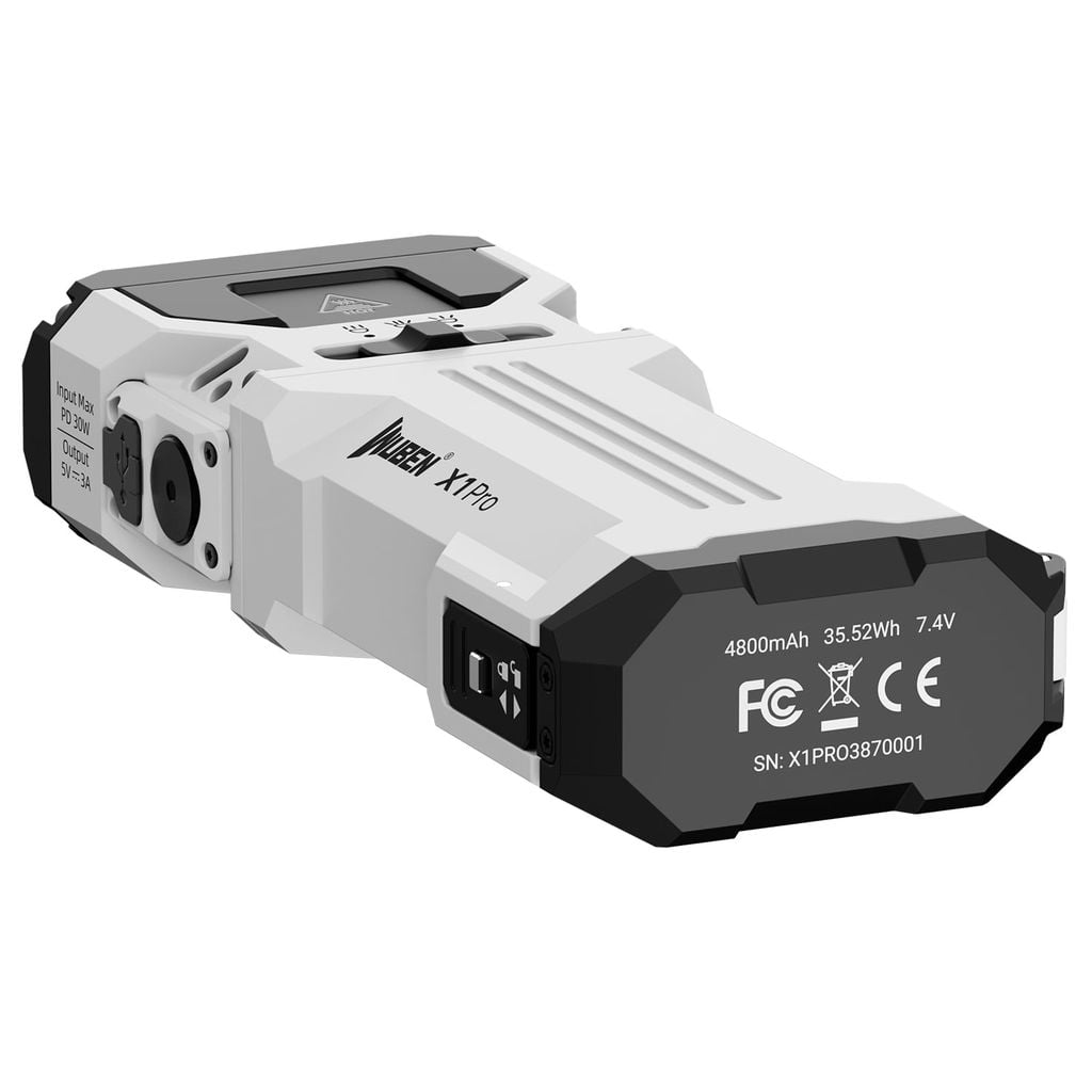 Wuben X1 Pro Đèn pin EDC công suất lớn 12,300Lumens