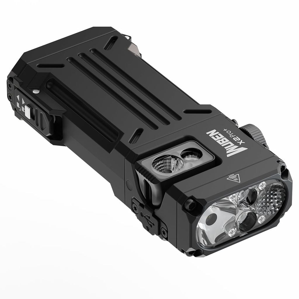 Wuben X2Pro+ Đèn pin EDC đa năng 1500Lumens 2 pin 14500 tháo rời