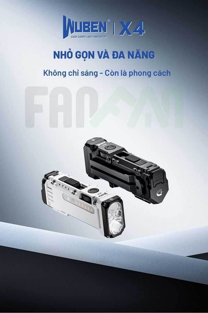 Wuben X4 đèn pin EDC đa năng