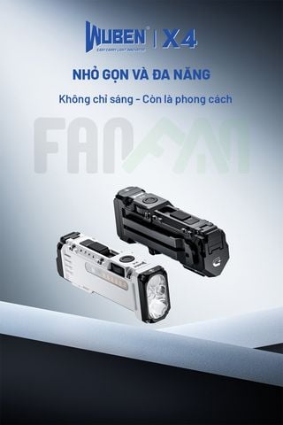 Wuben X4 đèn pin EDC đa năng