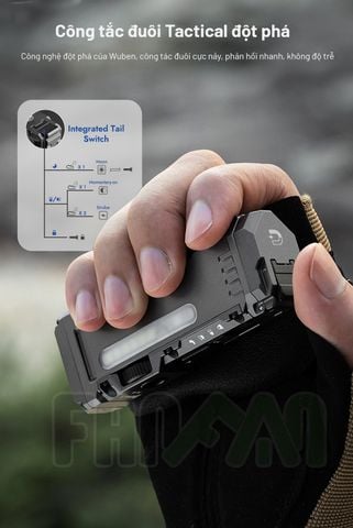 Wuben X4 đèn pin EDC đa năng