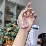 Vòng Tay Thạch Anh Hồng Mix Ngũ Điếu – ảnh 2