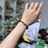 Vòng Tay Thạch Anh Tím Mix Thạch Anh Dâu Tây Hồng – ảnh 3