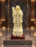 Tượng Phật Di Lặc Chúc Phúc Ngọc Onyx Xanh 60cm – ảnh 2