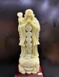 Tượng Phật Di Lặc Chúc Phúc Ngọc Onyx Xanh 60cm – ảnh 3