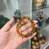 Vòng Tay Hổ Phách Hoa 8.8mm – ảnh 1