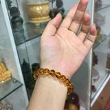 Vòng Tay Hổ Phách Hoa 8.8mm – ảnh 3